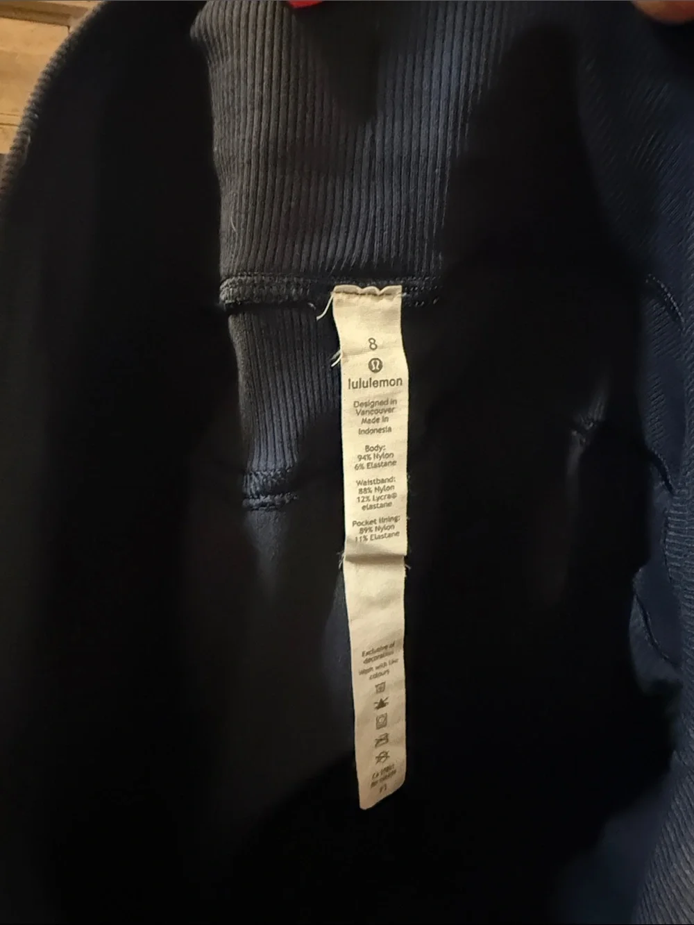 lululemon True Navy Size 8 Pants